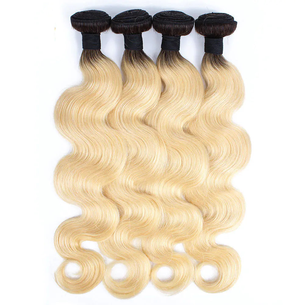 T1B/613 Body Wave Brazilian Human Hair Extensions