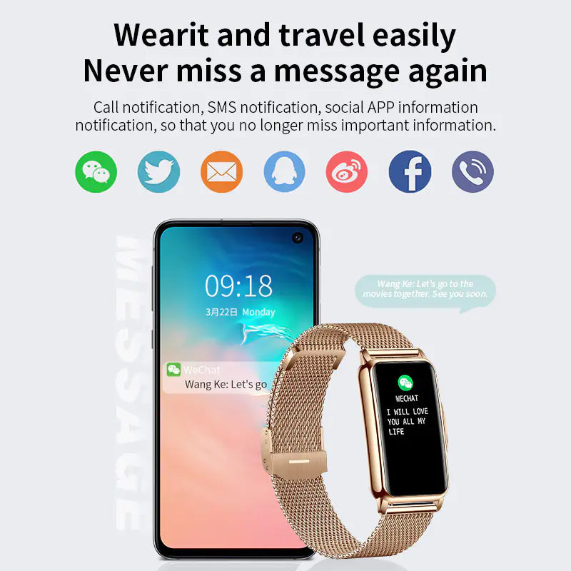 LIGE Smart Sports Watch with Multi-Function Features