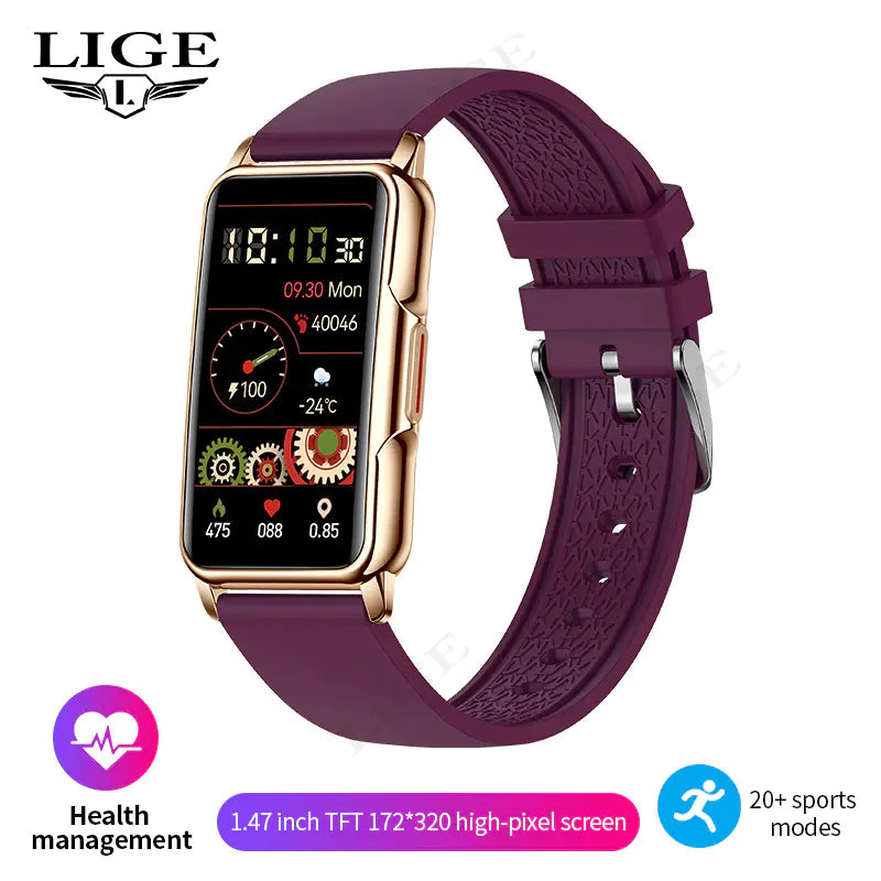 LIGE Smart Sports Watch with Multi-Function Features