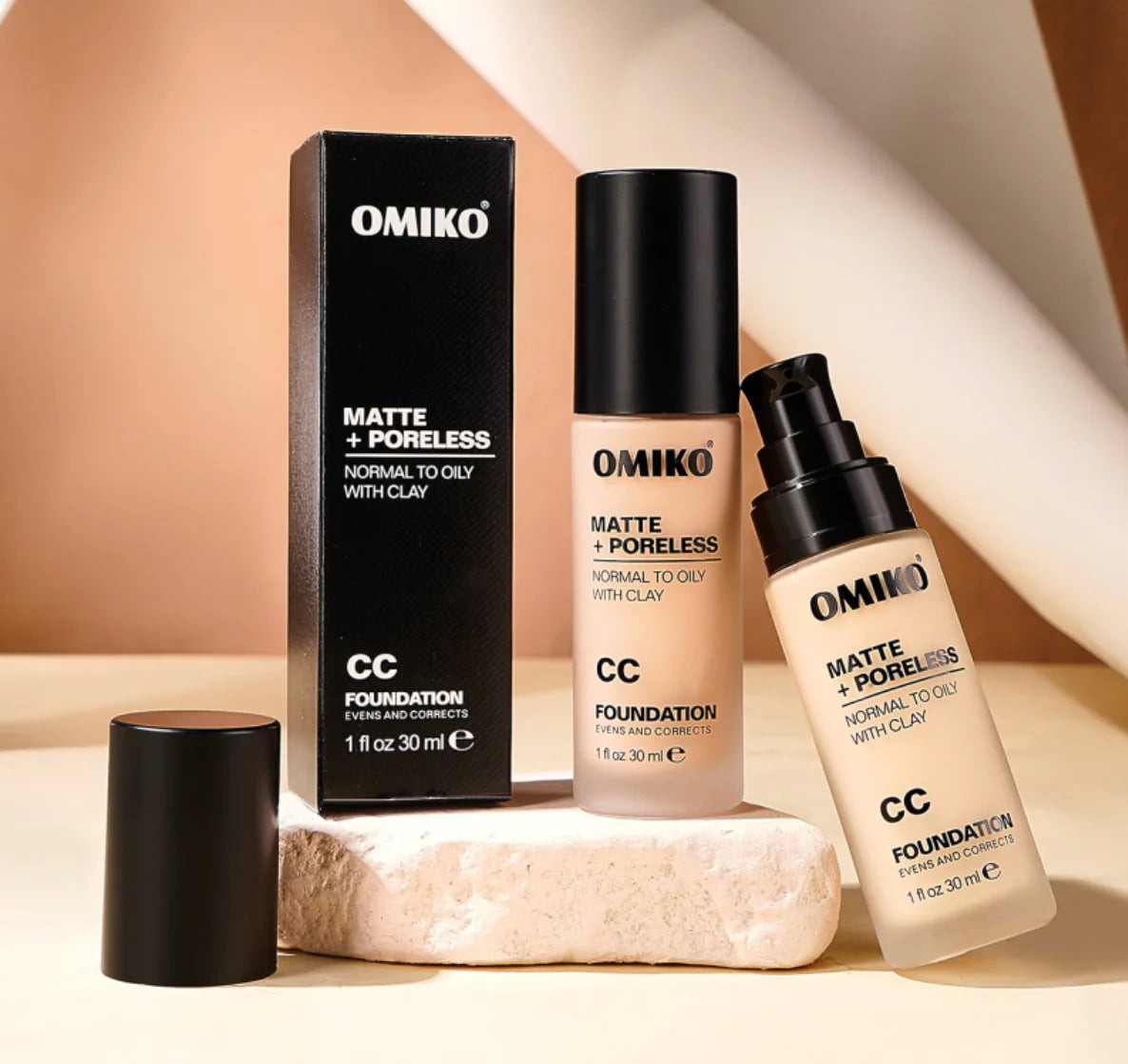 Natural Liquid Foundation & Concealer