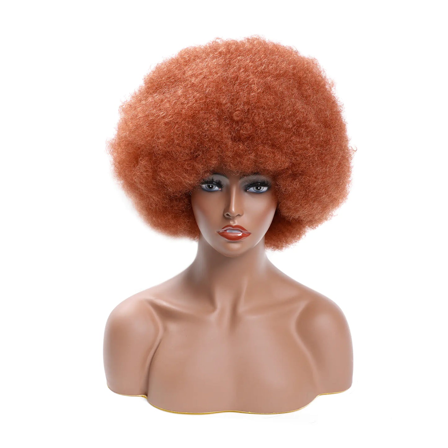 Microwave Short Curly Fluffy Wig Headgear