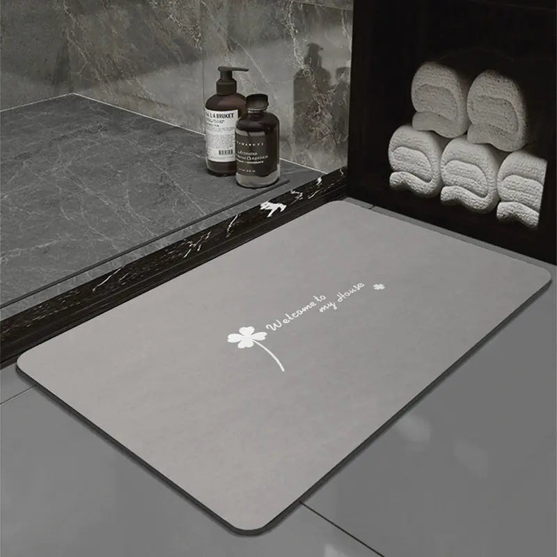 Diatom Ooze Bathroom Absorbent Non-slip Floor Mat