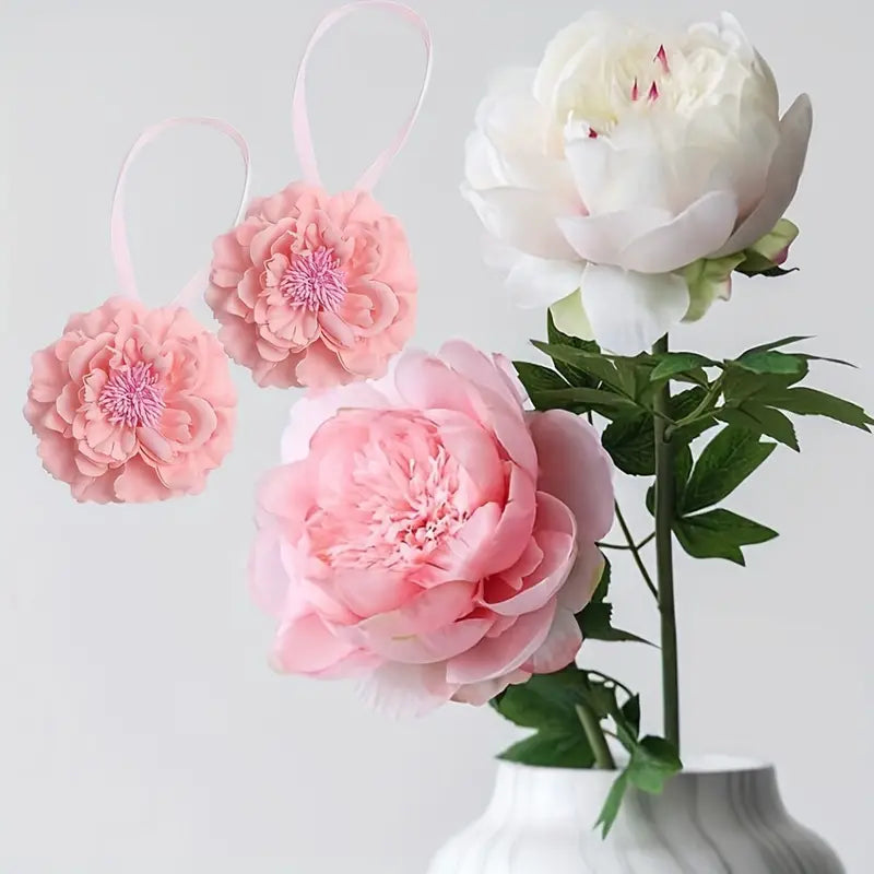 Cloth Flower Magnetic Curtain Tieback - Room Decor Pair