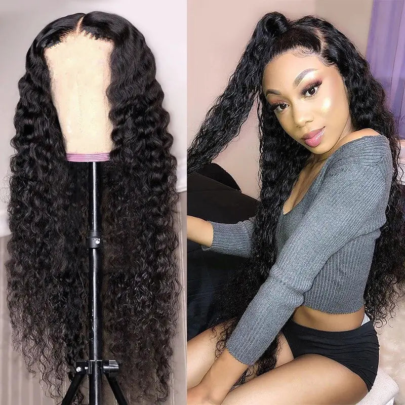 Cornrow Perm Long Wig