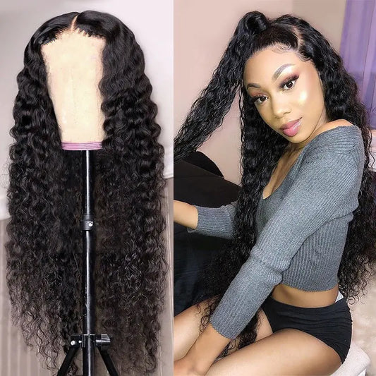 Cornrow Perm Long Wig