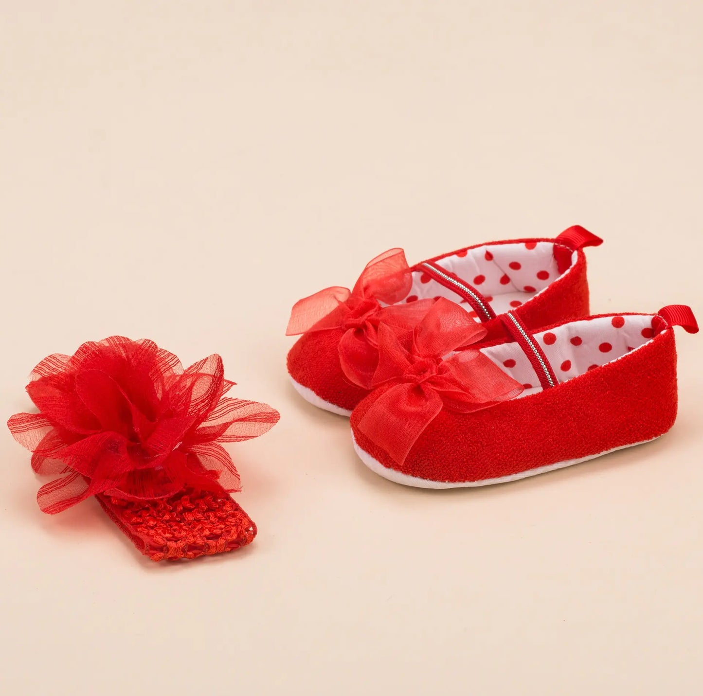 Direct Sale Soft Sole Non-Slip Baby Shoes Set