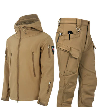 Hardshell Suit Jacket and Pants Set (One Set)