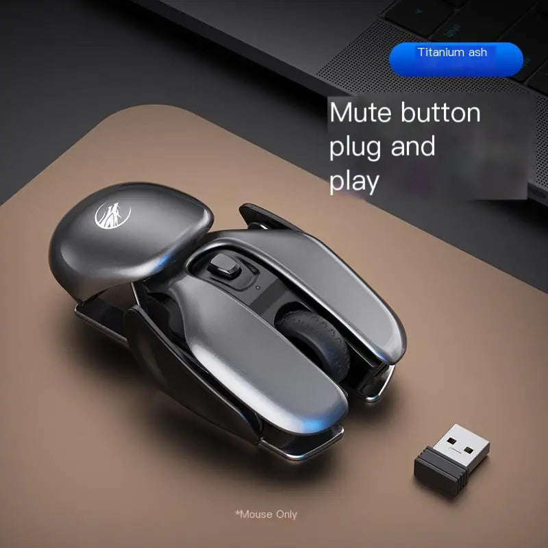 Bluetooth Silent Rechargeable Wireless Mouse (Not for Xiaomi)