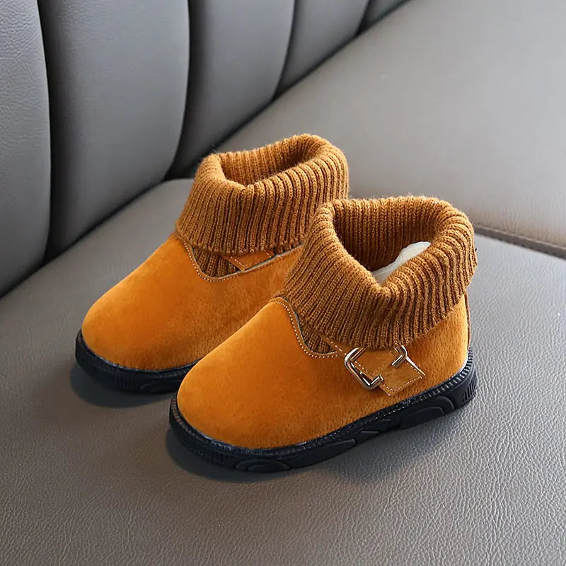 Children's Plush Short Martin Boots