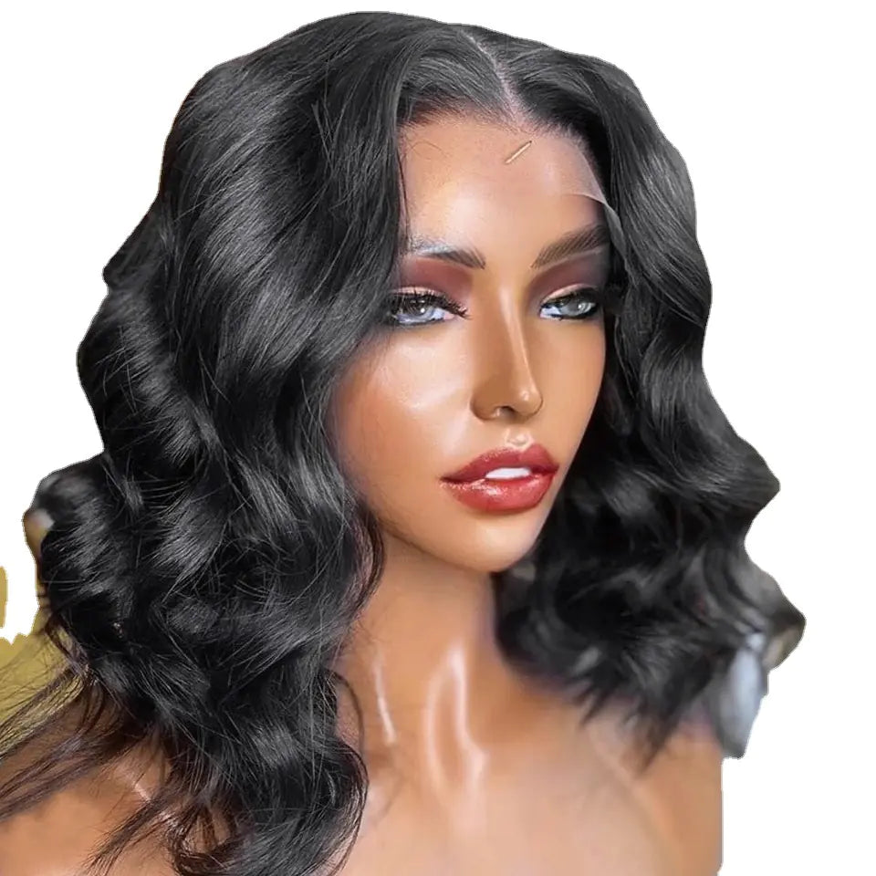 Lace Front Short Curly Wig for African Women (In Stock)