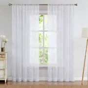 2 pcs Terrilon Rebecca Embroidered Curtains for Home Decor