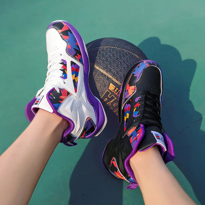 Lightweight High-Top Men's Versatile Basketball Shoes