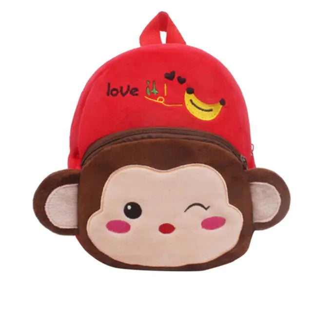 Cute Cartoon Animal Toddler Safety Backpack for Kids