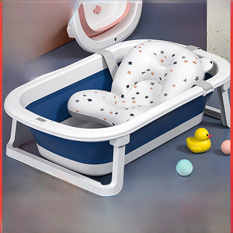 Foldable Baby Bathtub Set for Newborns and Kids