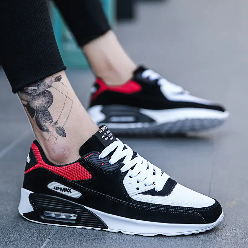 Men's Breathable Air Cushion Running Shoes (Fall Style)