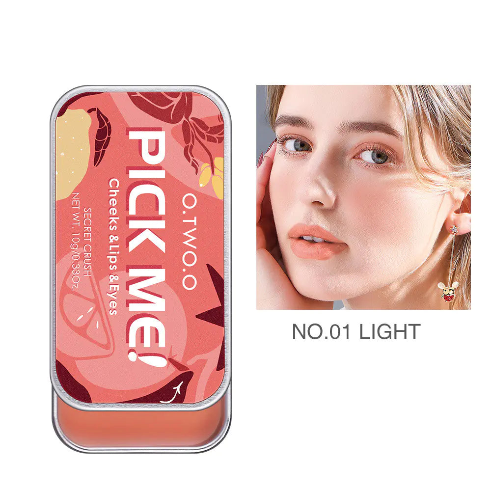 Monochrome Rouge Cream Lipstick, Eyeshadow, Blush 3-in-1