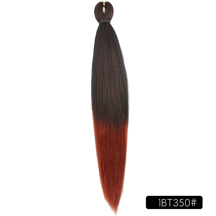 EZ Colorful Braided African Synthetic Hair Wig 26"