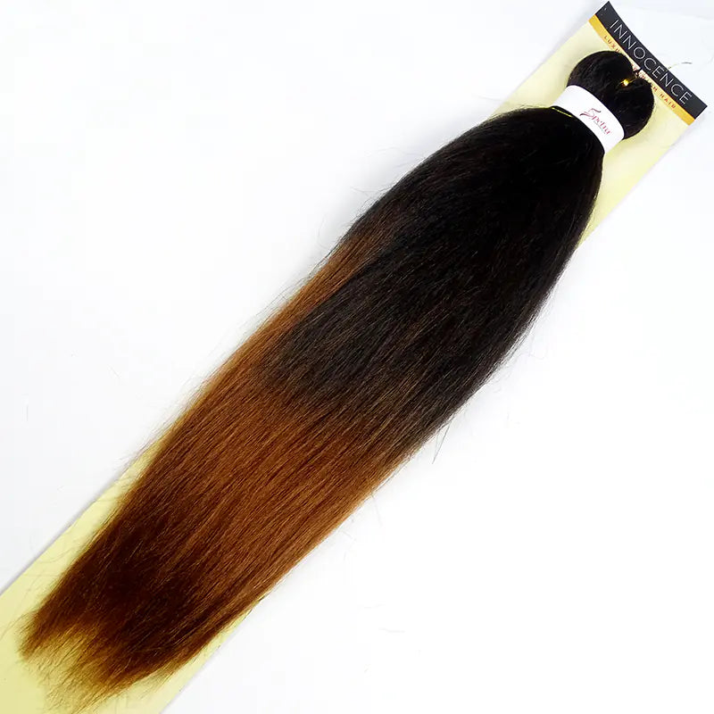 African Chemical Fiber Long Straight Cornrow Wig