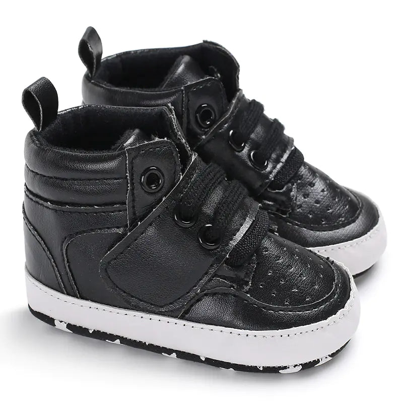 High-Top Soft Sole Non-Slip Baby Shoes for Boys