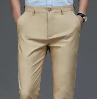 Classic Men's Formal Trousers - Spring Collection (One Piece)
