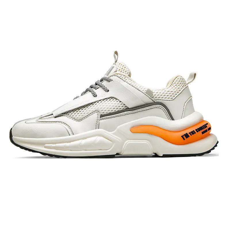 2020 New PU Night Glow Increased Dad Shoes for Men