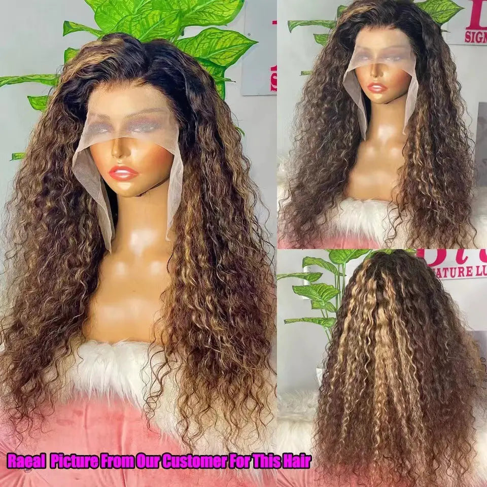 Front Lace Pixie Wig - Long Curly Human Hair