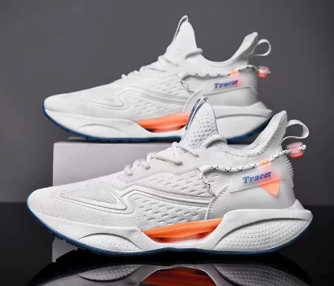 2020 New PU Night Glow Increased Dad Shoes for Men