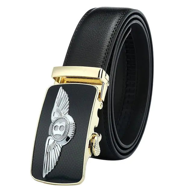 Universal Automatic Buckle Belt - New Durable Men's Leather