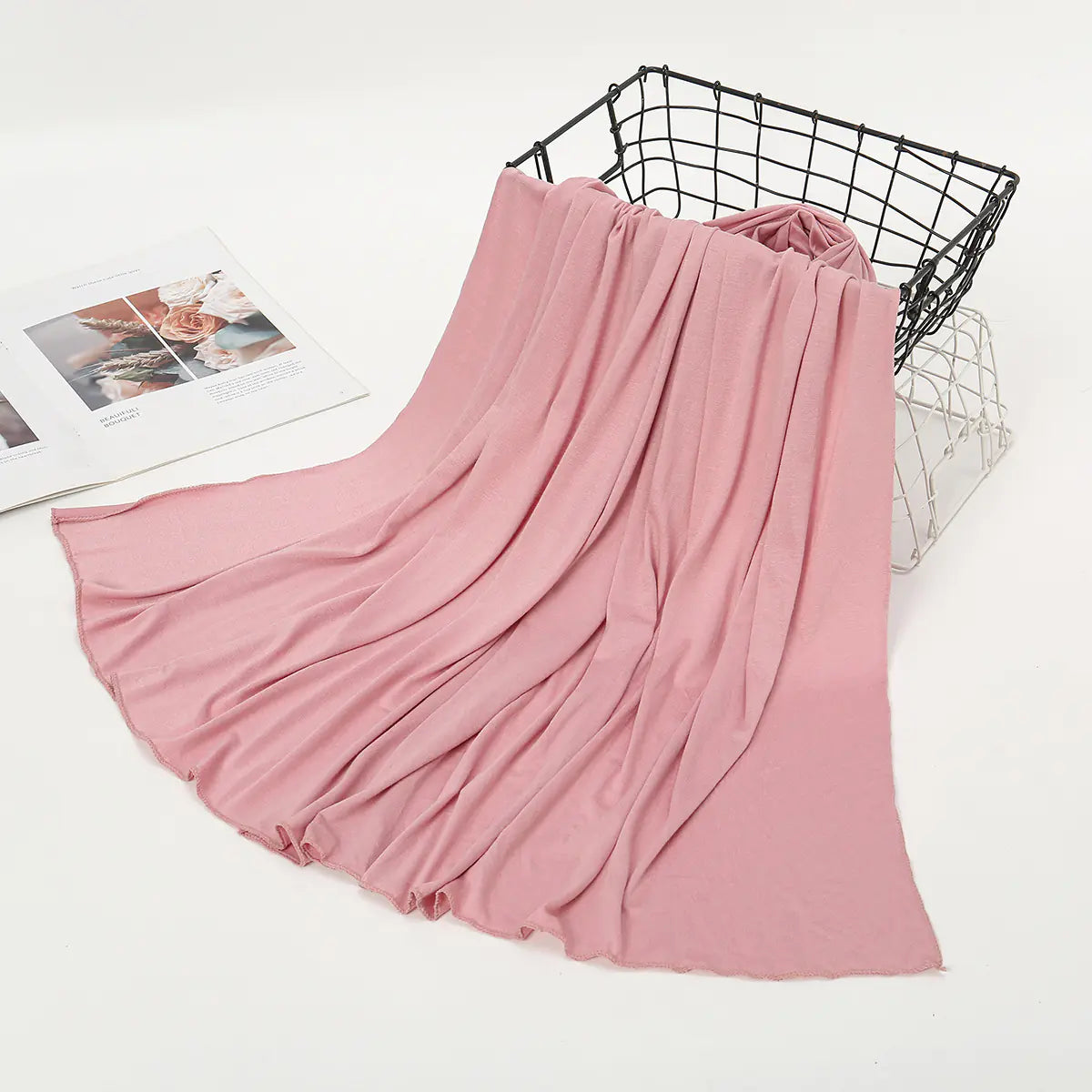 New Women's Solid Color Long Scarf - Breathable & Soft