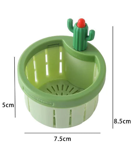 2024 Cactus Kitchen Sink Strainer with Handle (One Piece)