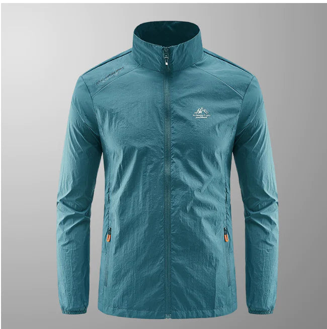Men's Waterproof Windbreaker Jacket (Single Piece)