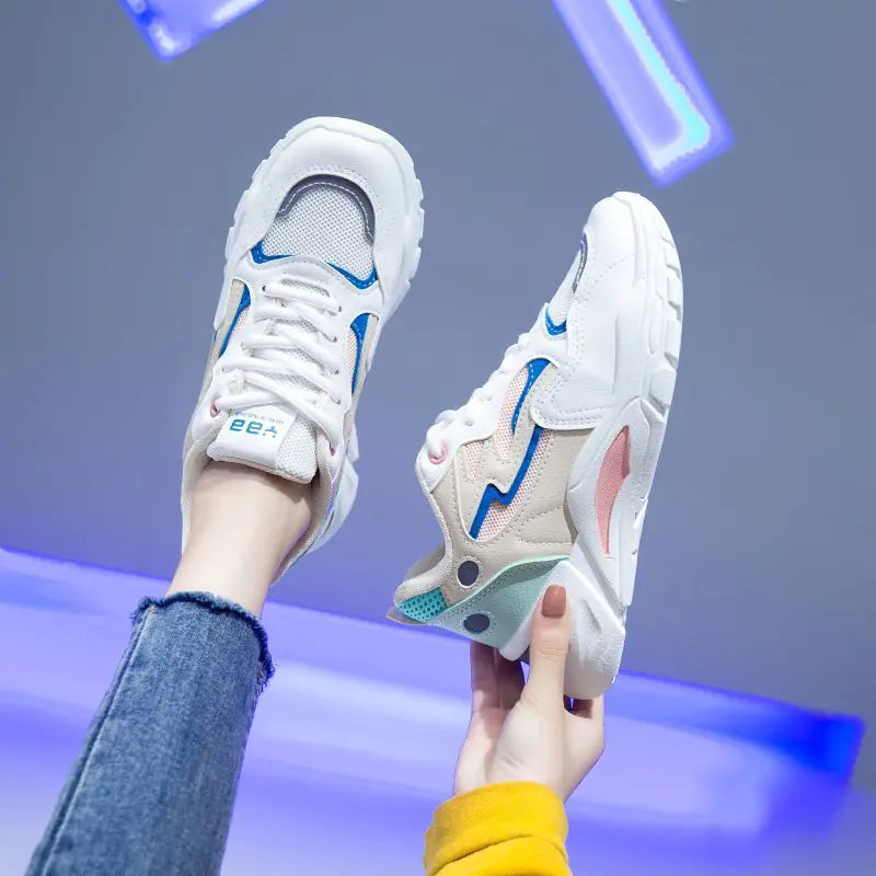 Fashionable Women's Mesh Sports Shoes - Autumn Style