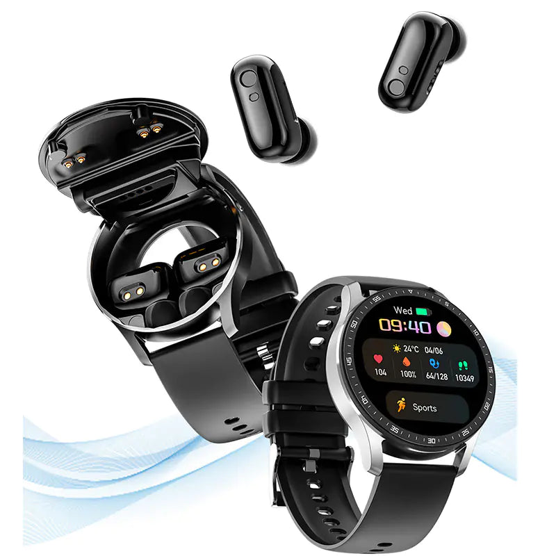 X7 Smartwatch with TWS Earbuds and Waterproof Band
