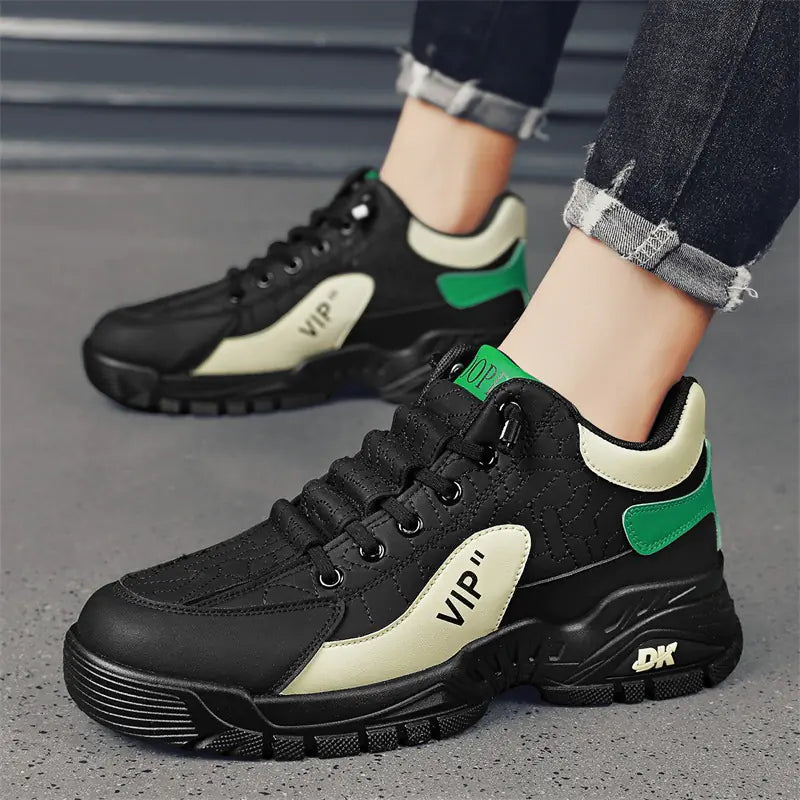 Men's Martin Boots - Retro Casual High-Top Shoes