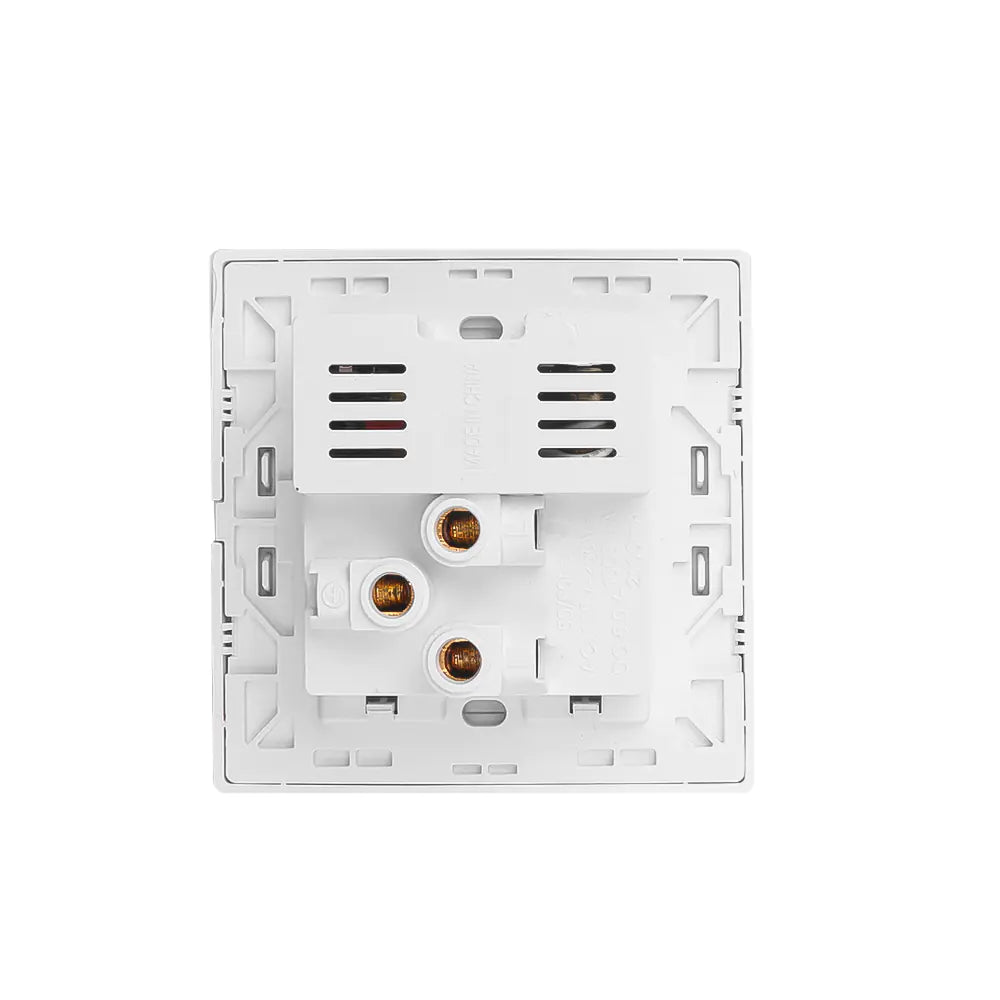 Multifunctional Five Hole Panel with Dual USB Socket