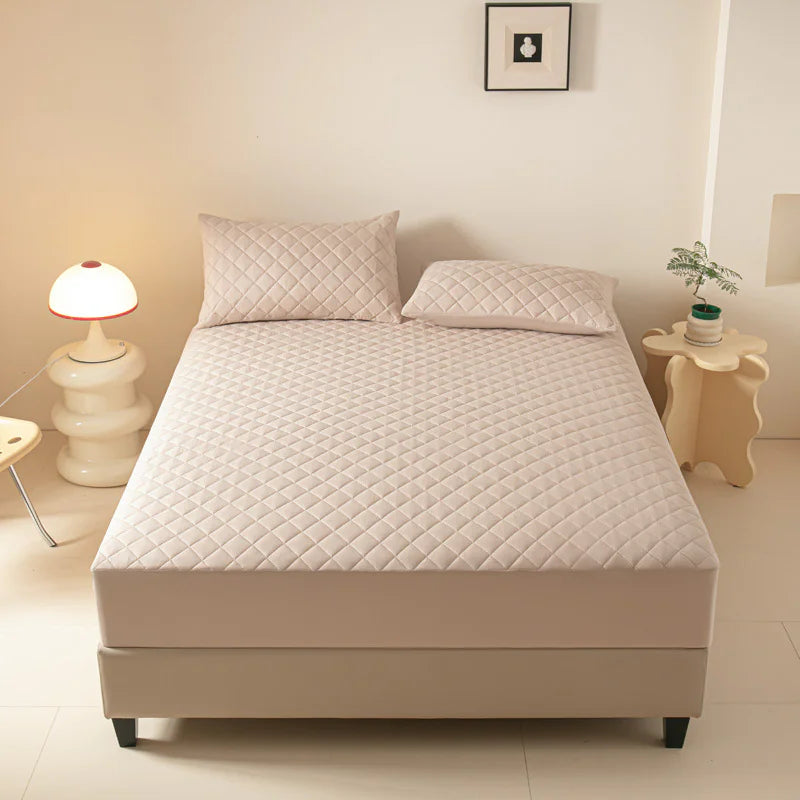 Solid Color Household Class A Waterproof To Prevent Leakage Of Urine Fitted Sheet