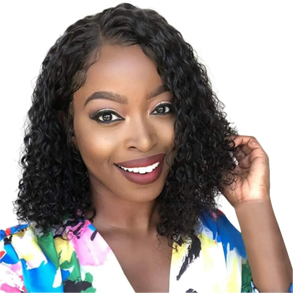 Long Curly Wig for Women with High-Temperature Fiber