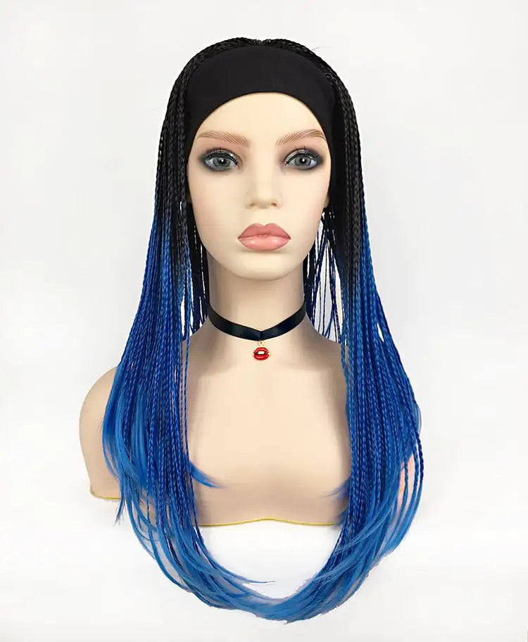 African Braid Gradient Wig for Women - Hip Hop Style