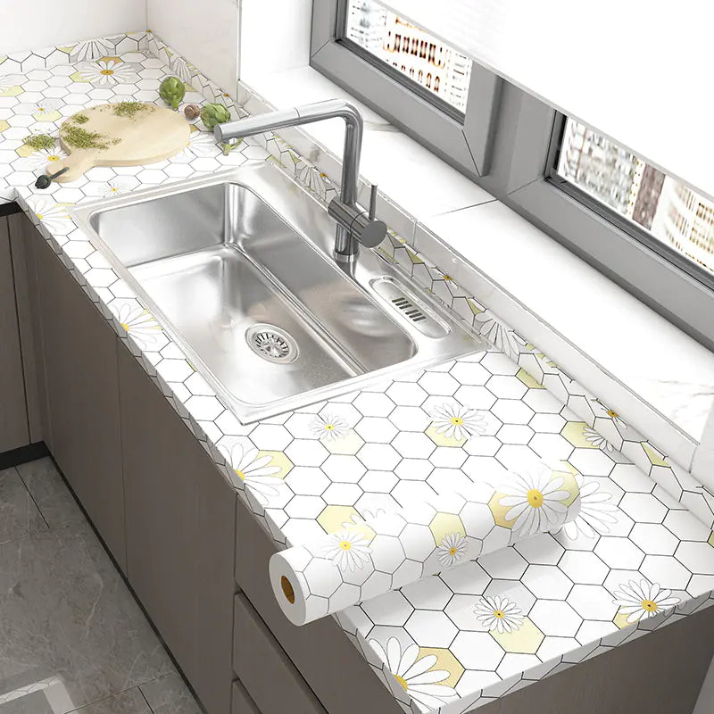 Self-Adhesive Waterproof Kitchen Oil-Resistant Stickers