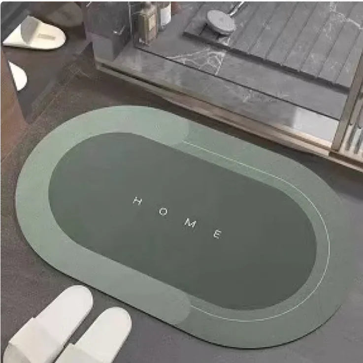 Absorbent Diatom Ooze Bath Mat
