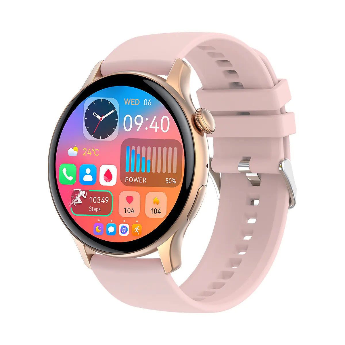 HK85 Smartwatch with AMOLED 1.43" Screen and Bluetooth