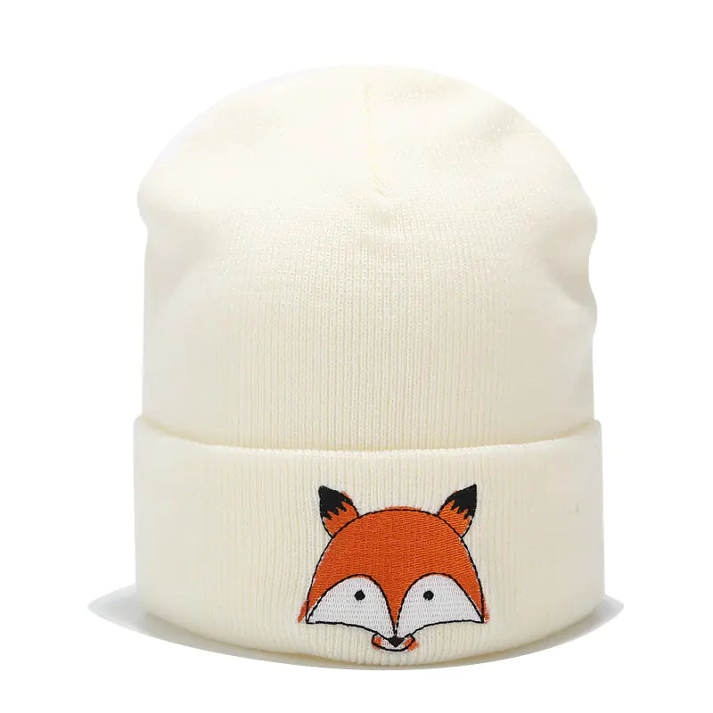 Embroidered Wool Cap