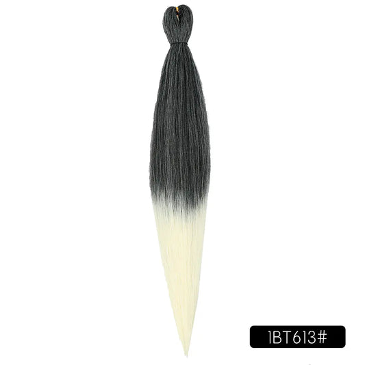 EZ Colorful Braided African Synthetic Hair Wig 26"