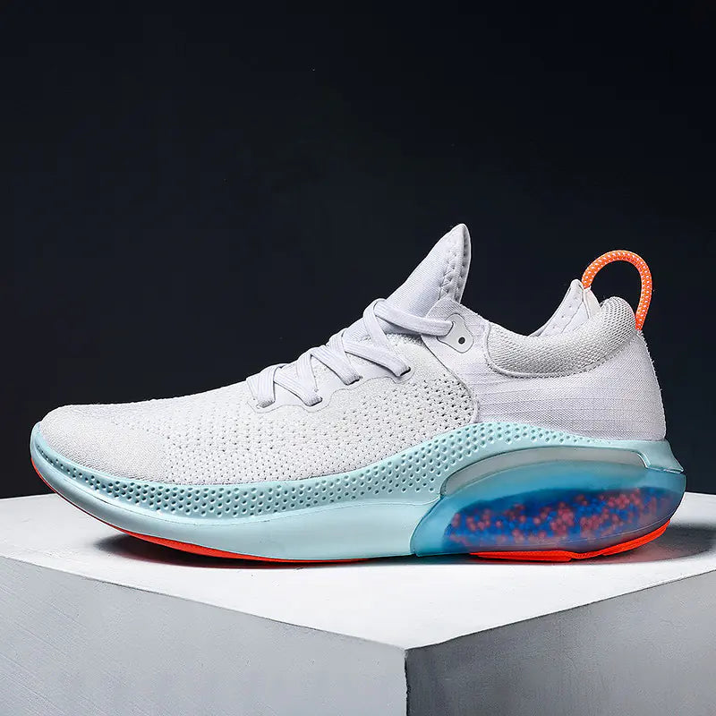 Men's Breathable Sports Shoes, Plus Size Running Sneakers