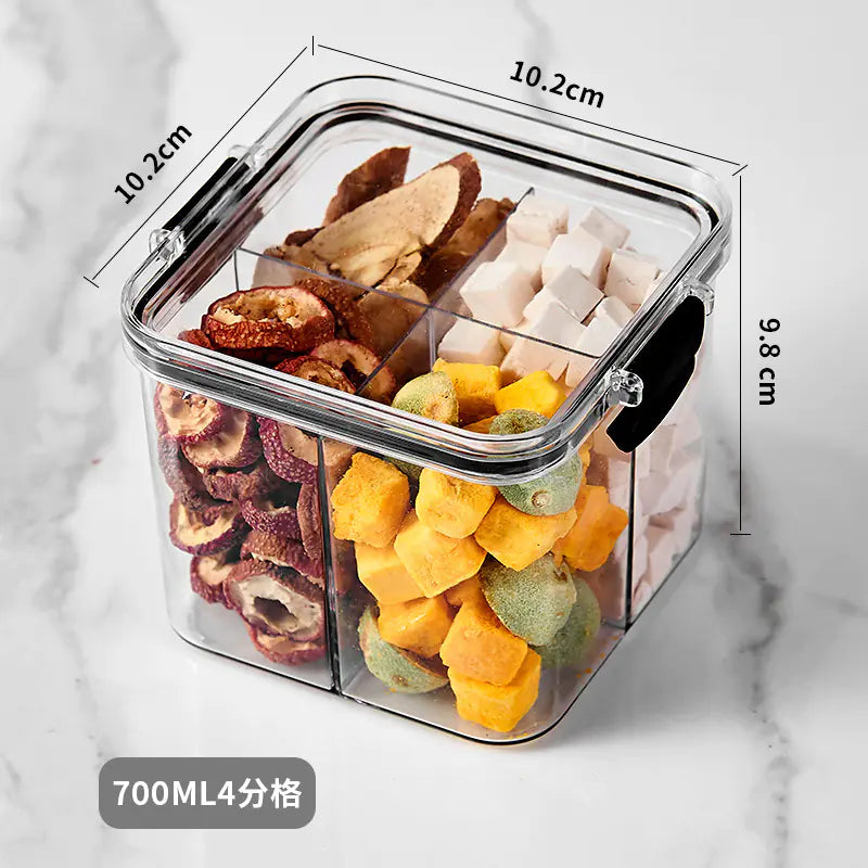 Food-Grade Plastic Sealing Jar for Snacks and Storage