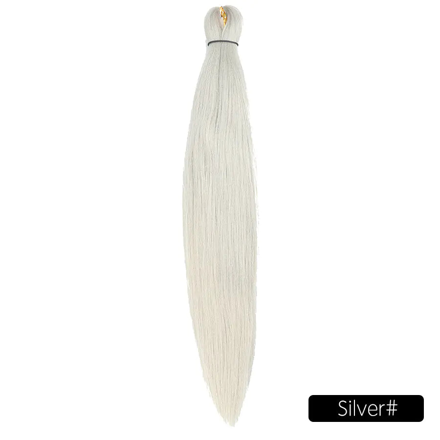 EZ Colorful Braided African Synthetic Hair Wig 26"