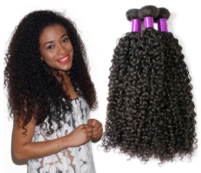 Kinky Curly Brazilian Virgin Human Hair Wig