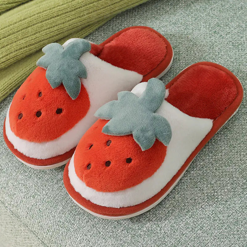 Children's Cartoon Cotton Slippers for All Ages