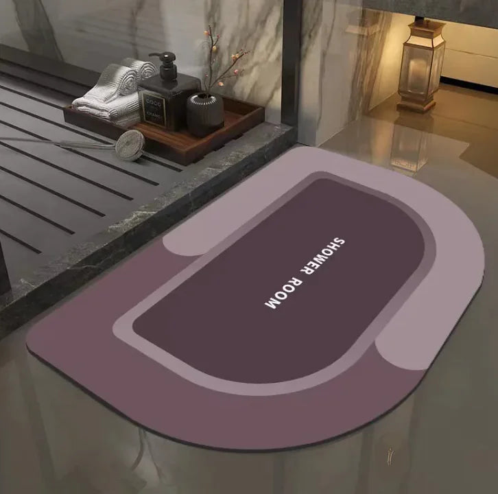 Absorbent Diatom Ooze Bath Mat