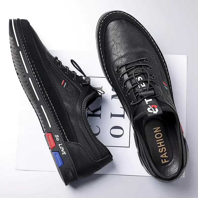 Barton Martin 2022 Men's Casual Leather Driving Shoes